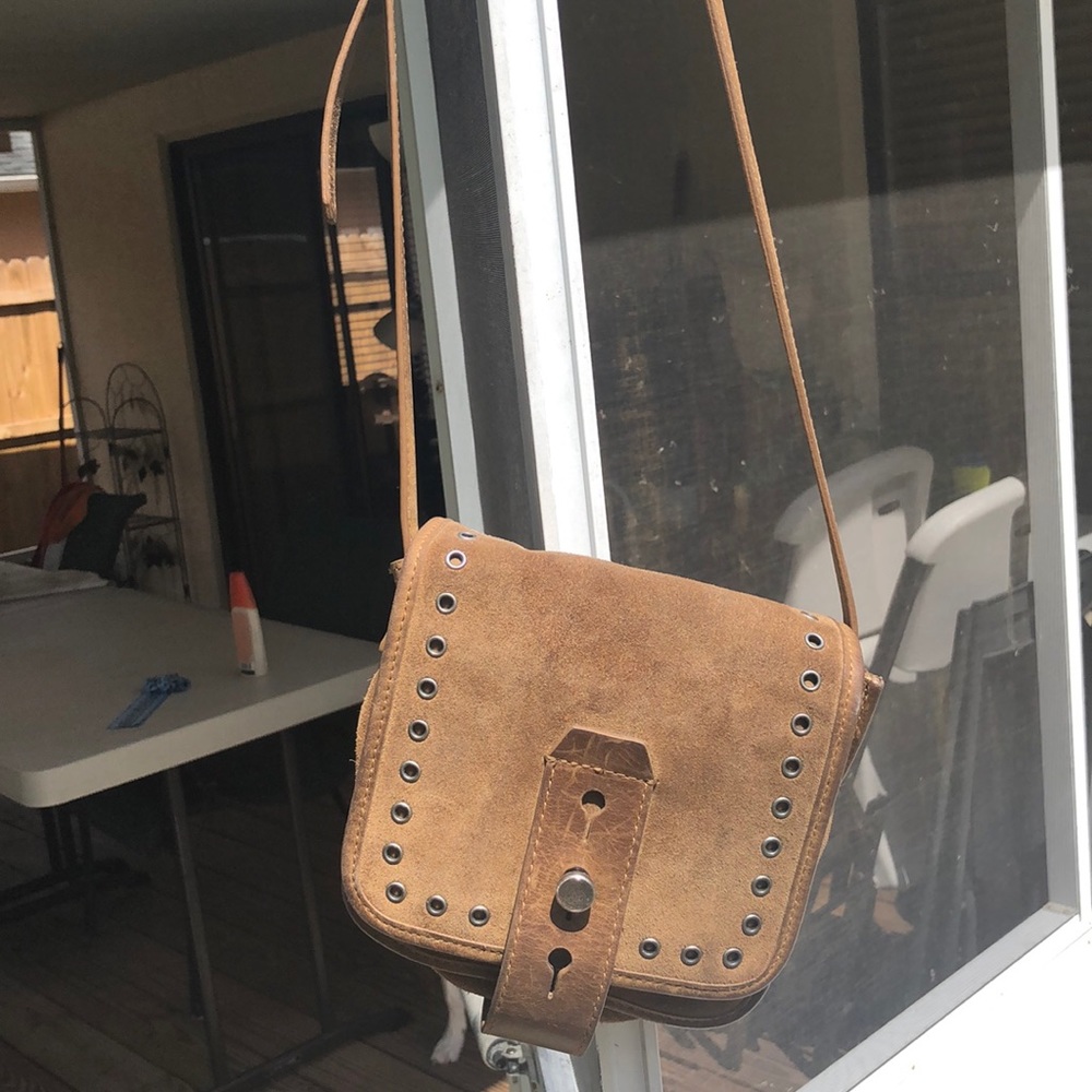 Lucky Brand brown crossbody bag